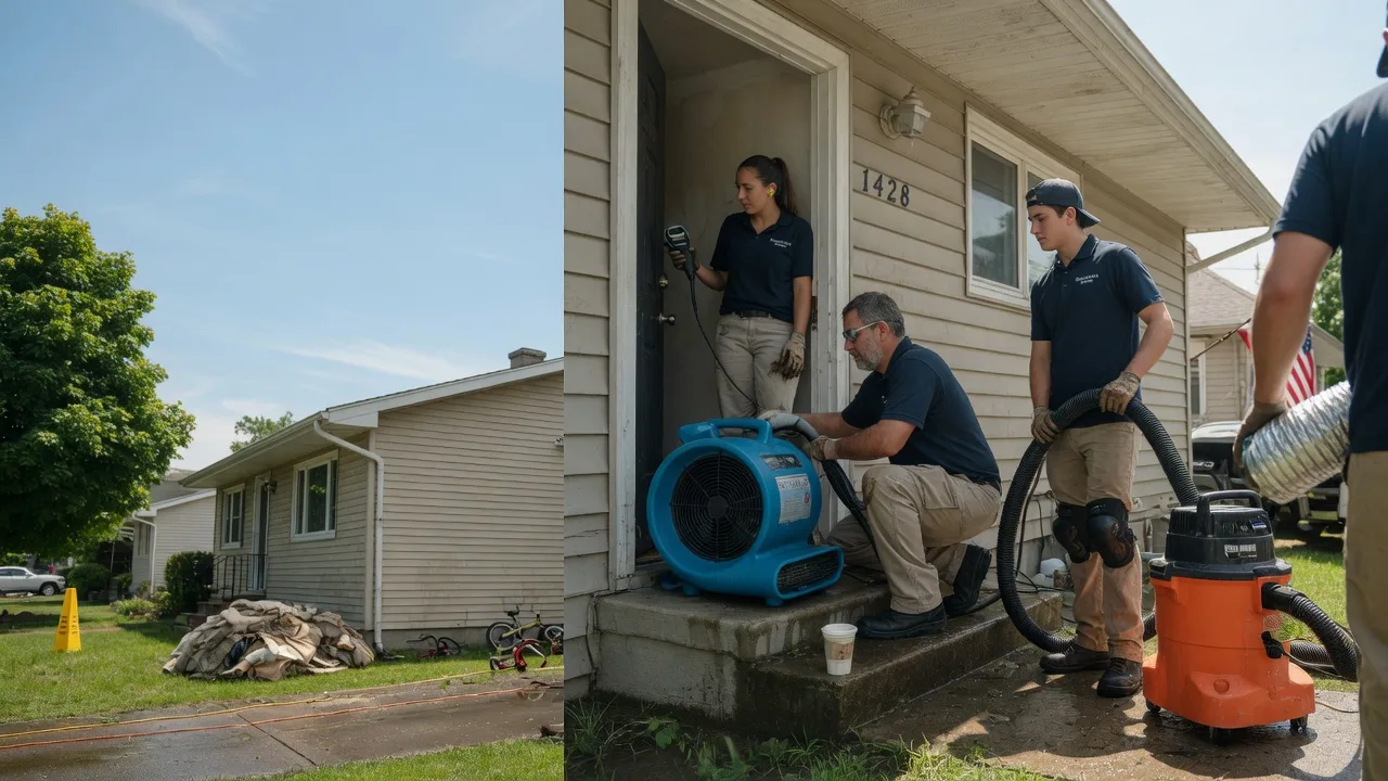 Water Damage Restoration in Wellersburg, PA near me